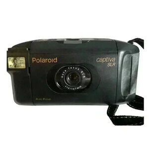 Polaroid Captiva SLR 1993 Auto Focus Instant Film Camera - NOT Tested Vintage‎